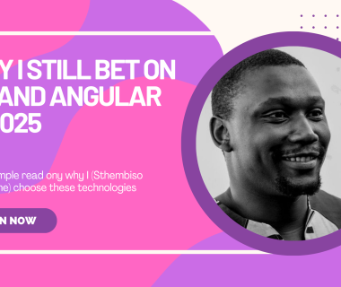 Why is choose c# and angular